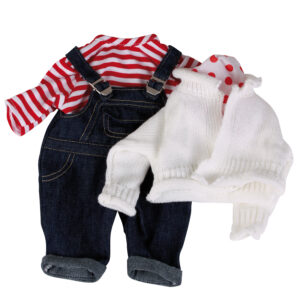 Puppen Latzhosenset Matrose