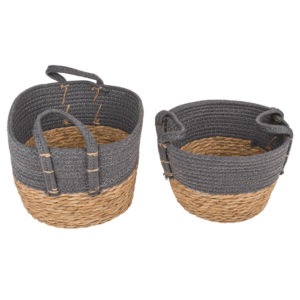 Aufbewahrungskorb mit Henkeln 2er Set