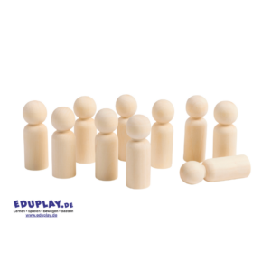 Holzmenschen „mittel“  10er Set