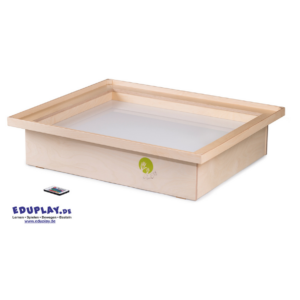 Leuchtsandkasten mit Ablagerahmen