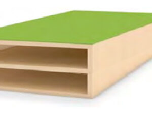 Spiel - und Schlafpodest für 2 Liegepolster