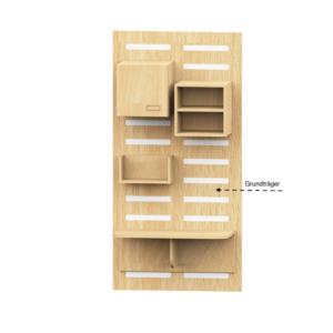 Wandarbeitsplatz "Modulamaxx" Grundträger