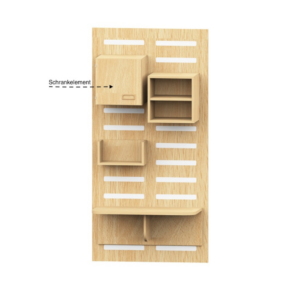Wandarbeitsplatz "Modulamaxx" Schrankelement