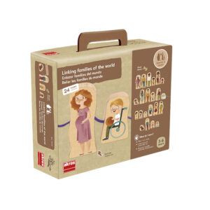 Fädelspiel - Familien der Welt - Linking families of the world