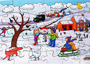 Puzzle Vier-Jahreszeiten