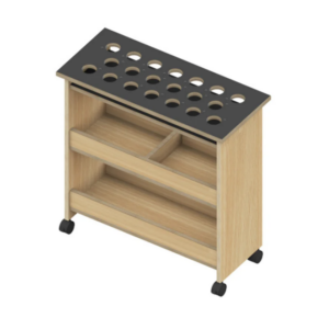 Becher- / Pinselwagen