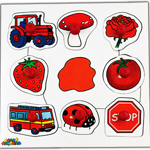 Steckpuzzle Farben 4er Set