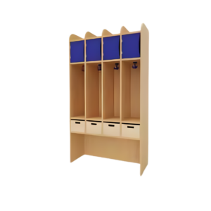 Garderobenspind 4 Plätze