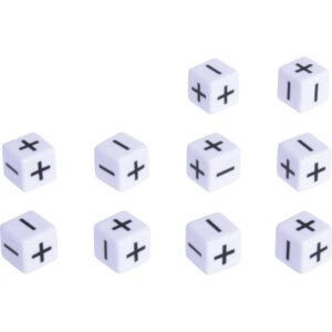 Würfel Rechenzeichen Plus und Minus
