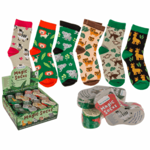 Magische Kindersocken Wildtiere