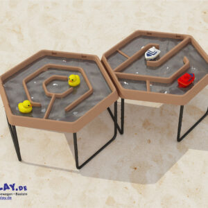 Sechseckiges Spielbrett Labyrinth