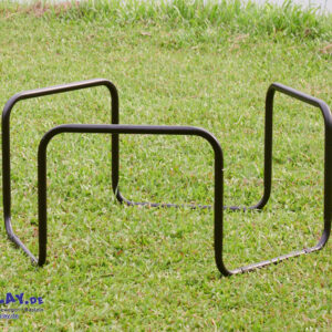 Ständer für sechseckige Spielbretter höhenverstellbar