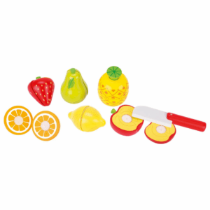 Obst mit Klettverbindung