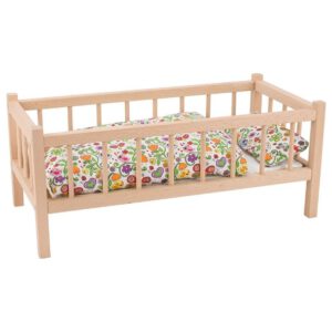Puppenbett aus Holz