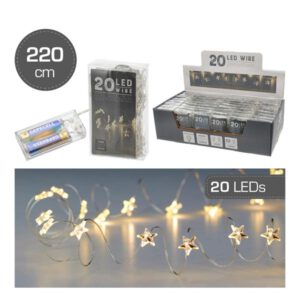 LED Lichterdraht Sterne