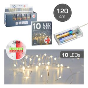 LED Lichterdraht mit Timer