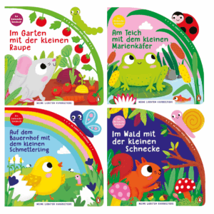 Meine liebsten Krabbeltiere 4er Set Bücher
