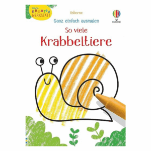 Ausmalheft - So viele Krabbeltiere