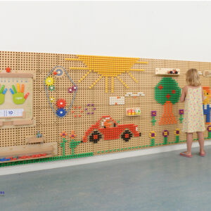 STEM Wand  80 x 120 cm mit 24 Platten